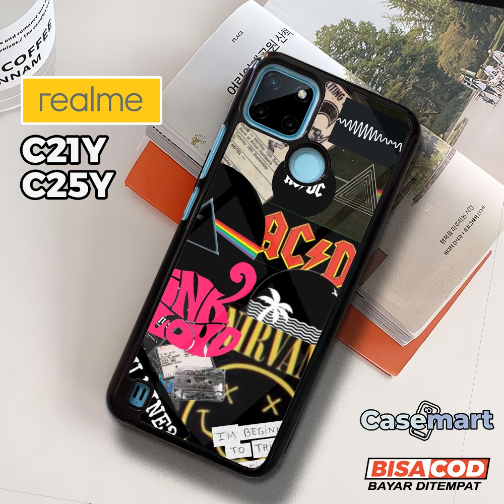 Case REALME C21Y C25Y Casing REALME C21Y C25Y Casemart [MSCB] Case Glossy Case Aesthetic Custom Case