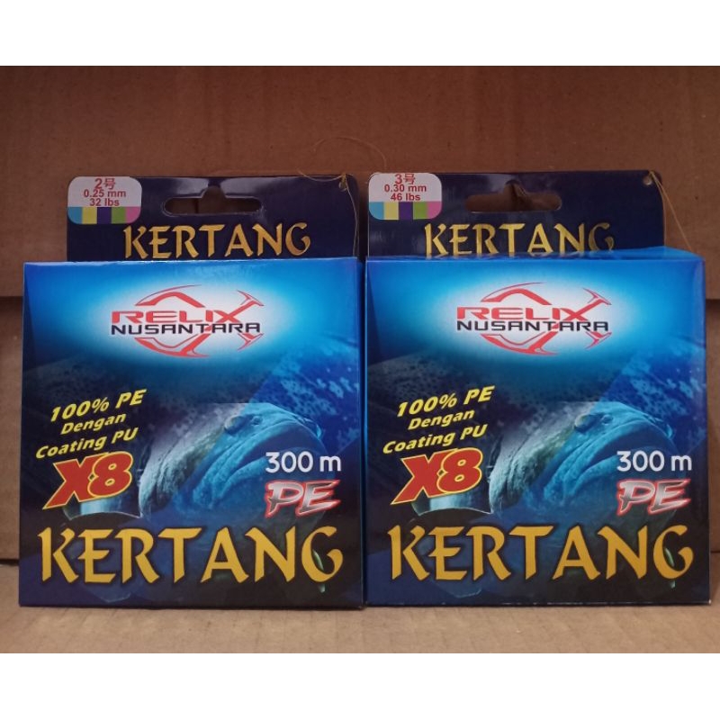 Senar PE Kertang Relix Nusantara 300 M - PE Kertang X8