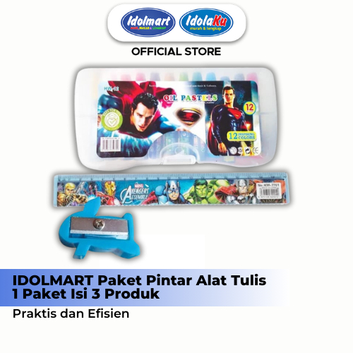 

IDOLMART Paket Pintar Alat Tulis Rp 10,000 - Paket ATK Bogor