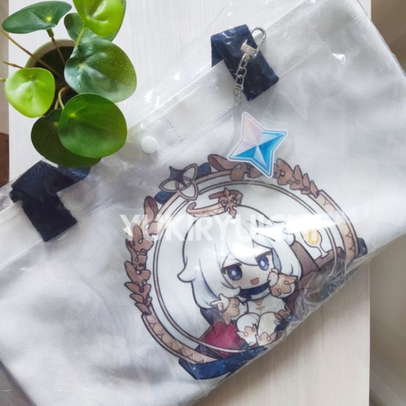 Genshin Impact Paimon Totebag Itabag Big Size Official