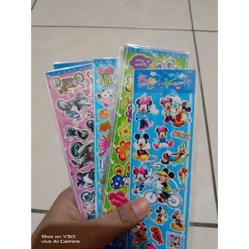 

50pcs stiker campur PENDEK