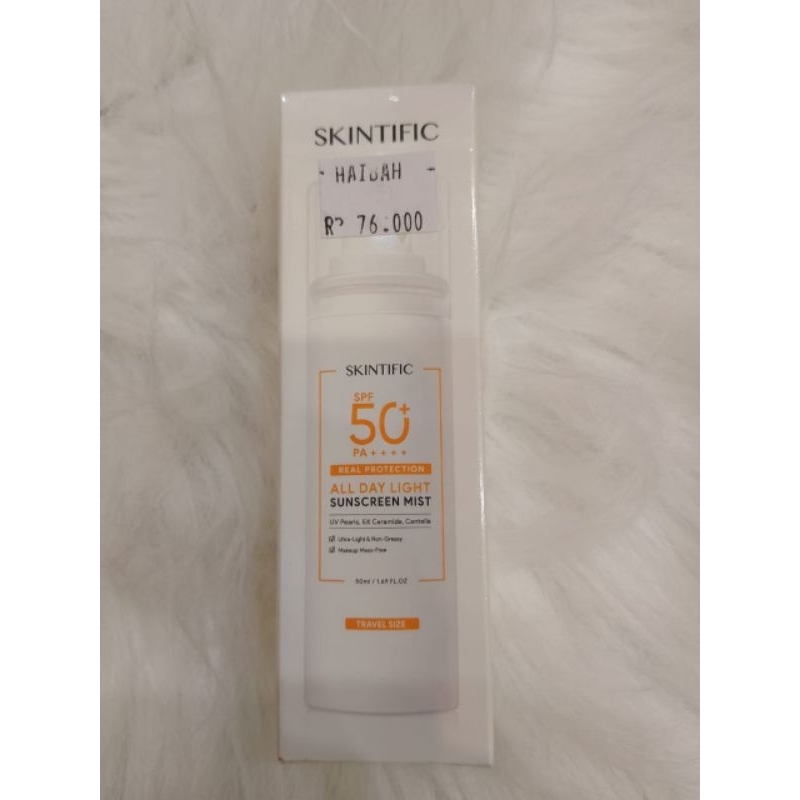 Sunscreen Mist Scintifik 50ml