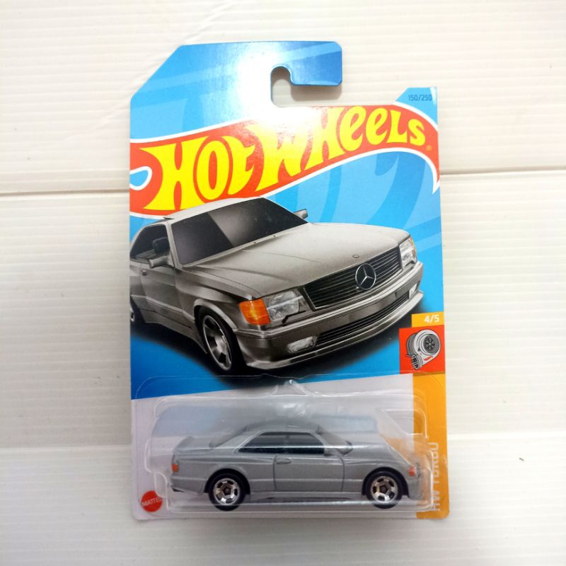 hot wheels reg mercedes-benz sec amg silver