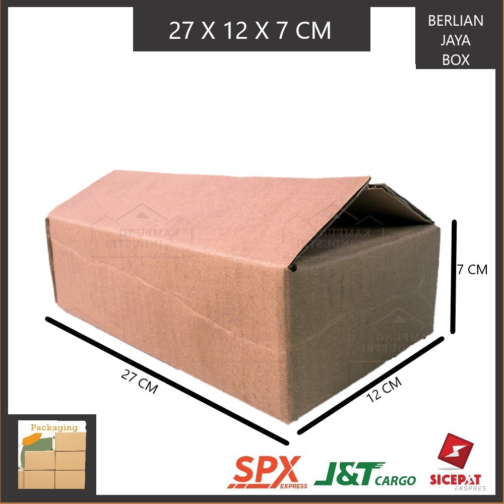 

KARDUS PACKING SINGGLE WALL UKURAN P27xL12xT7 CM