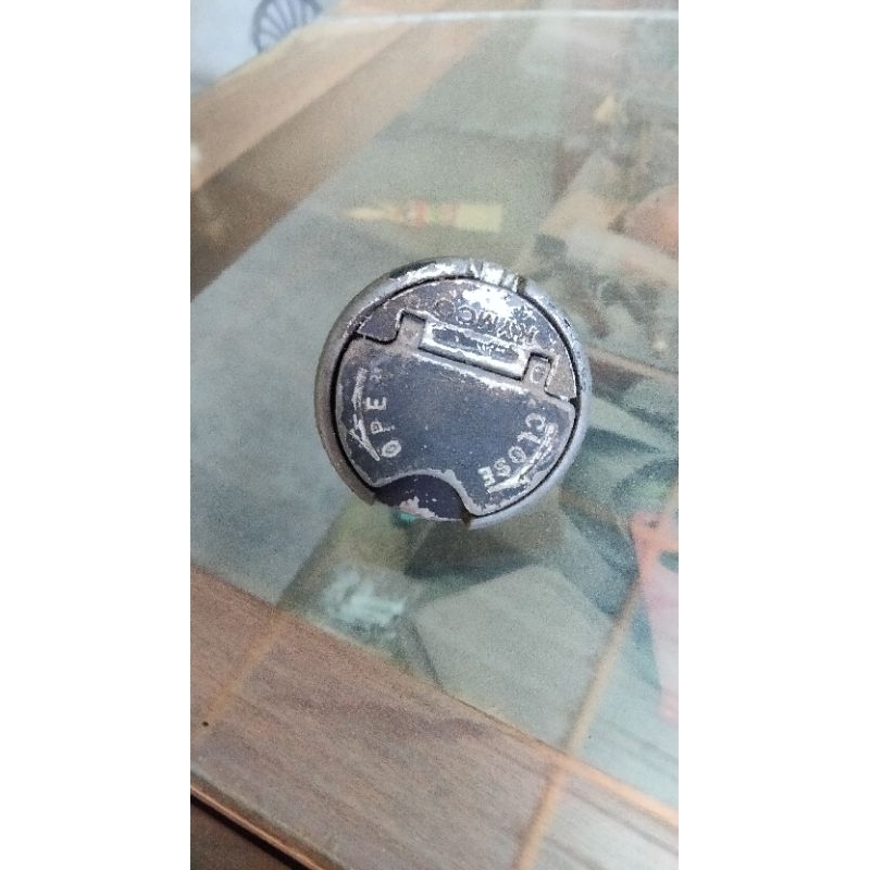 tutup tangki kymco metica ori copotan