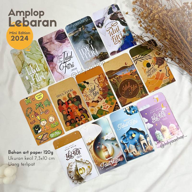 

[Mini Edition] isi 20pcs Amplop Lebaran Murah / Amplop Lebaran Premium / Angpau Lebaran