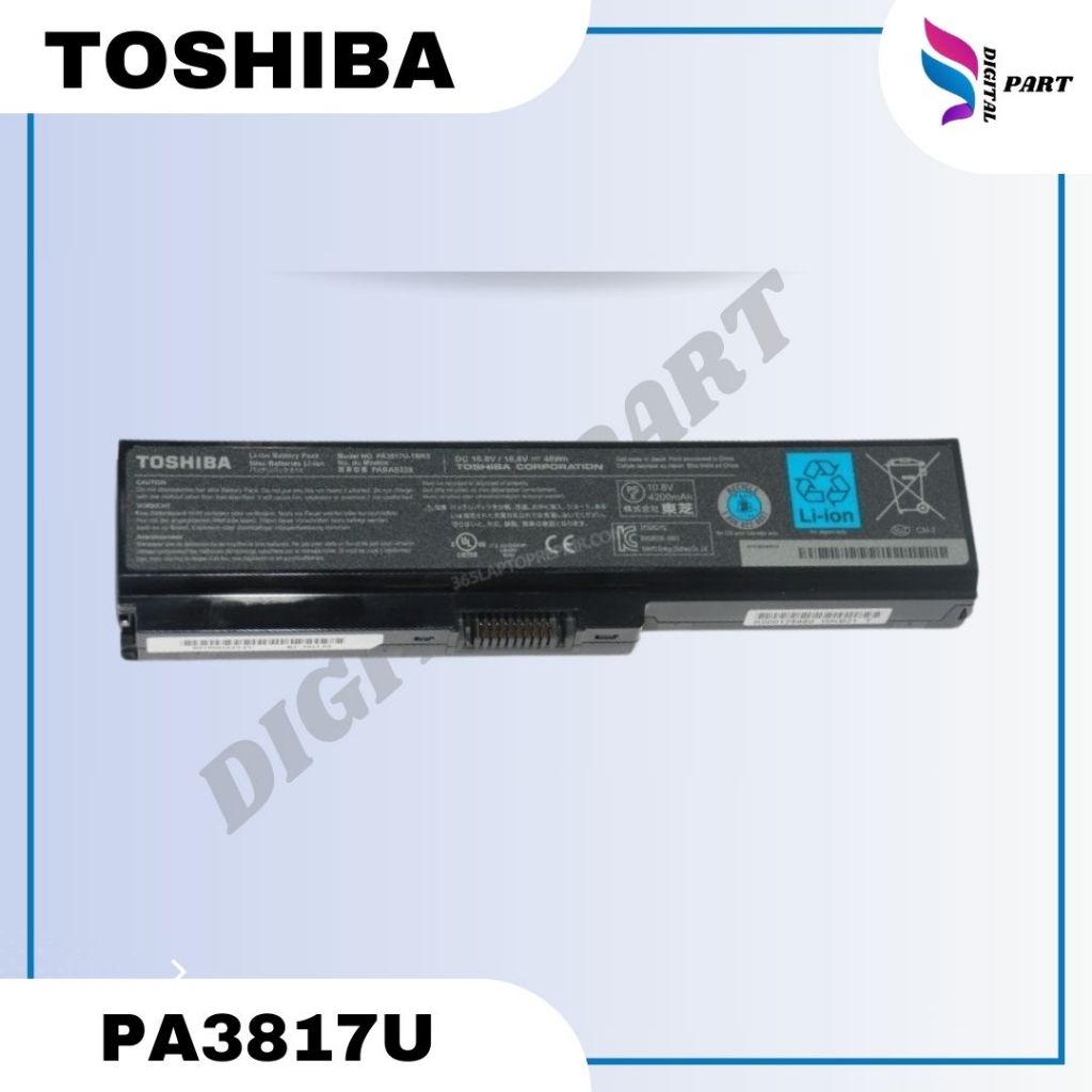 Baterai Original Toshiba PA3817U-1BRS PA3817