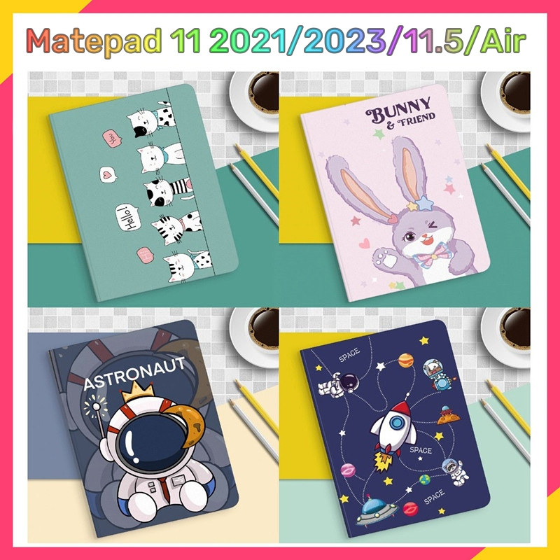 【Ready goods from Jakarta】case huawei matepad 11 2023 Cartoon case huawei matepad 11 2021 case matep