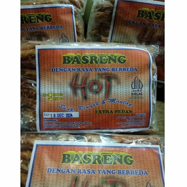 

Cemilan baso goreng pedas