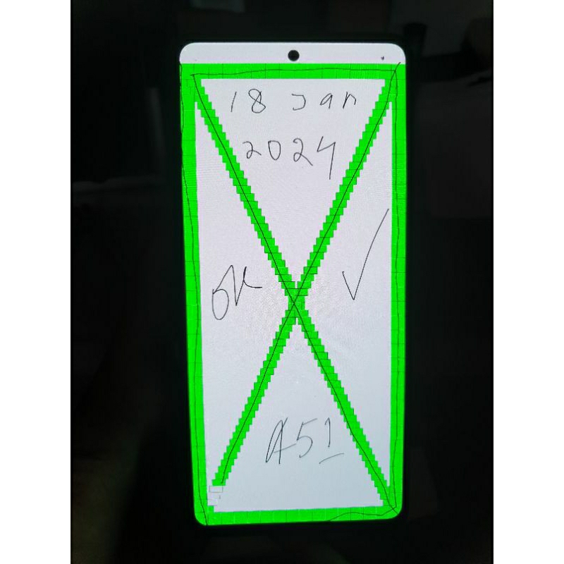 lcd Samsung a51 copotan