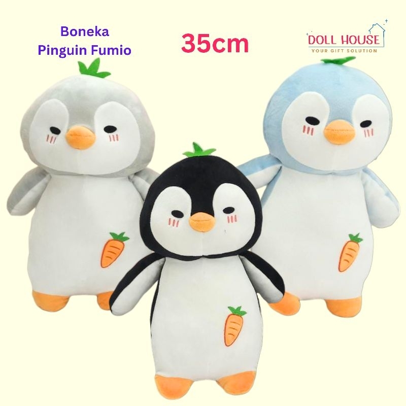 Bonek Pinguin Fumio / Boneka Penguin Cute fumio / Boneka Pingguin Lucu / Boneka Pingu