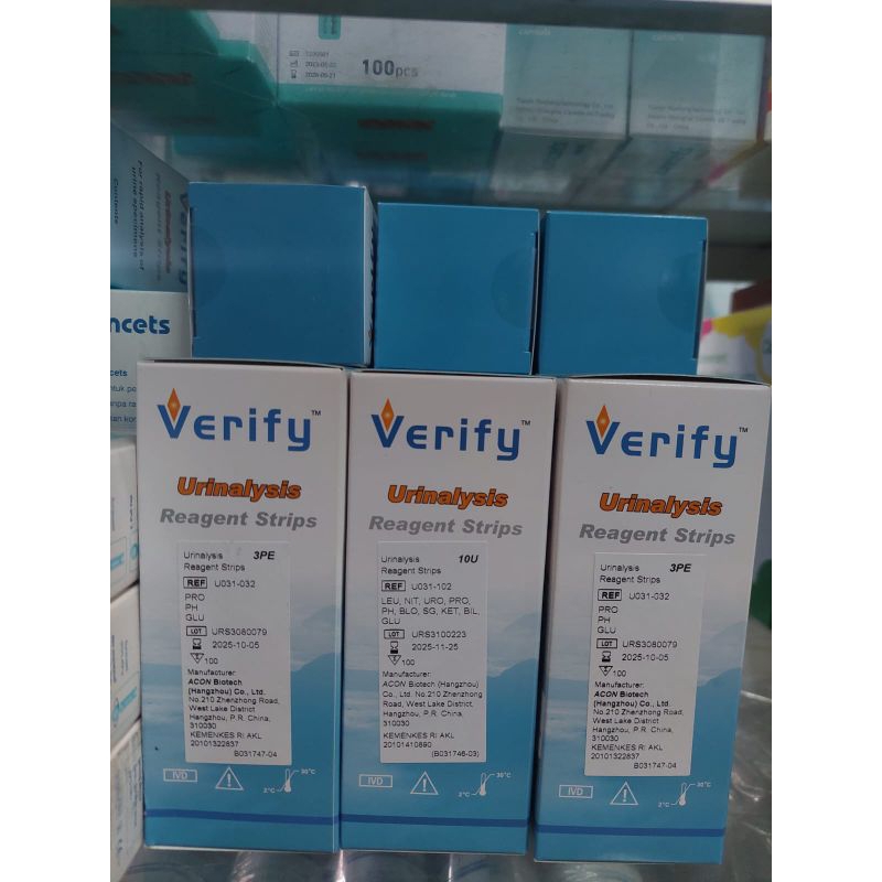 veripy test urine 3p & 10p box 100pcs