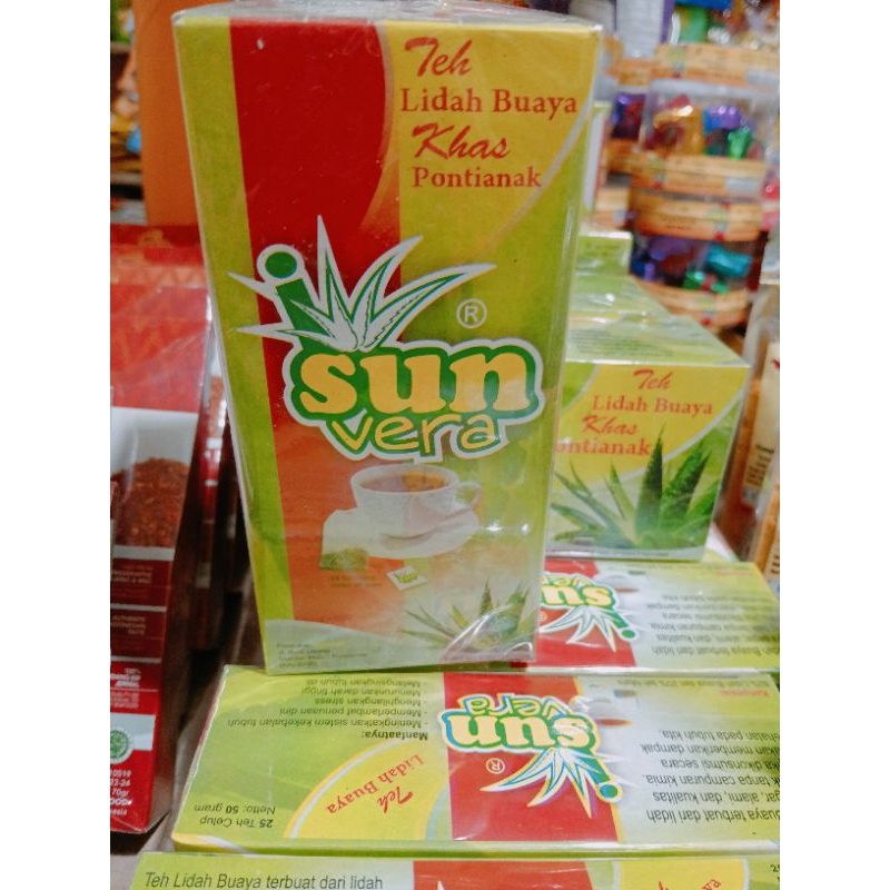 

teh lidah buaya saset
