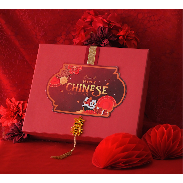 

HONG CNY Hampers CARAMEMELLE Chinese New Year Imlek 2025 Premium Hamper Gift GiftSet