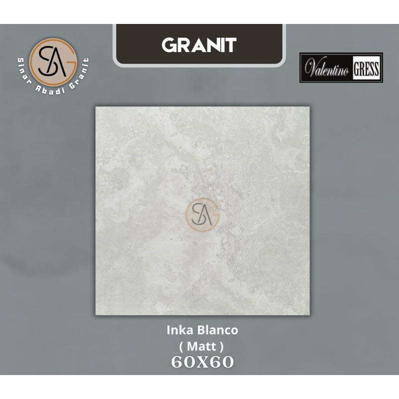 granit valentino gress 60x60 inka bianco ( matt )