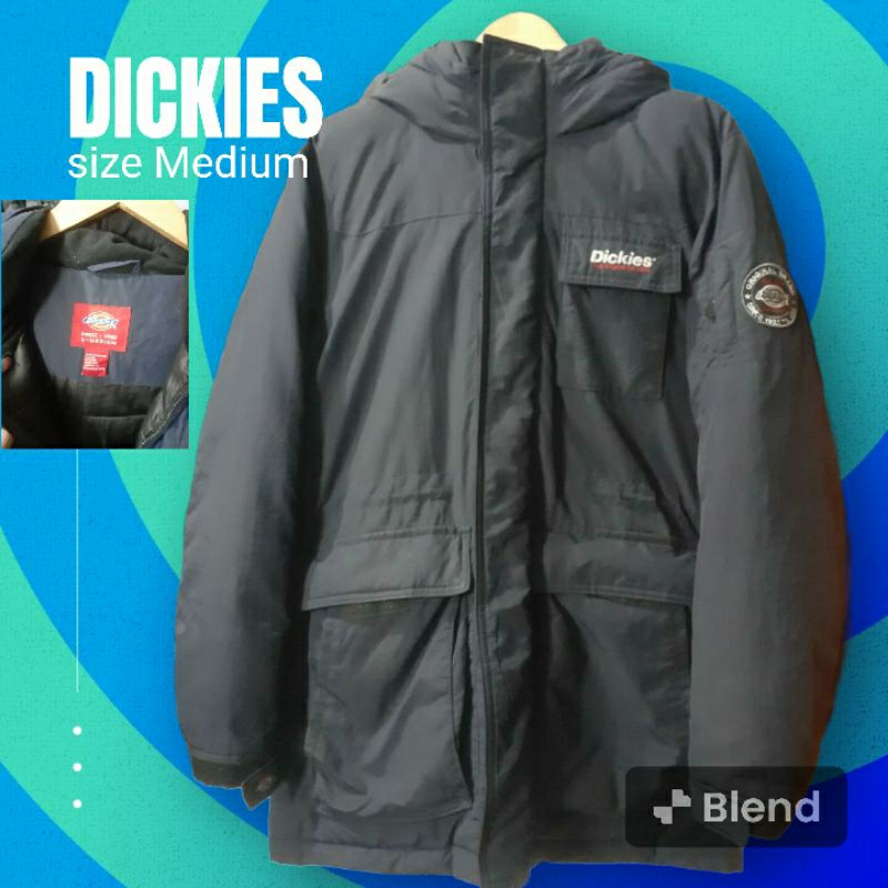 Dickies jaket parka bulu angsa