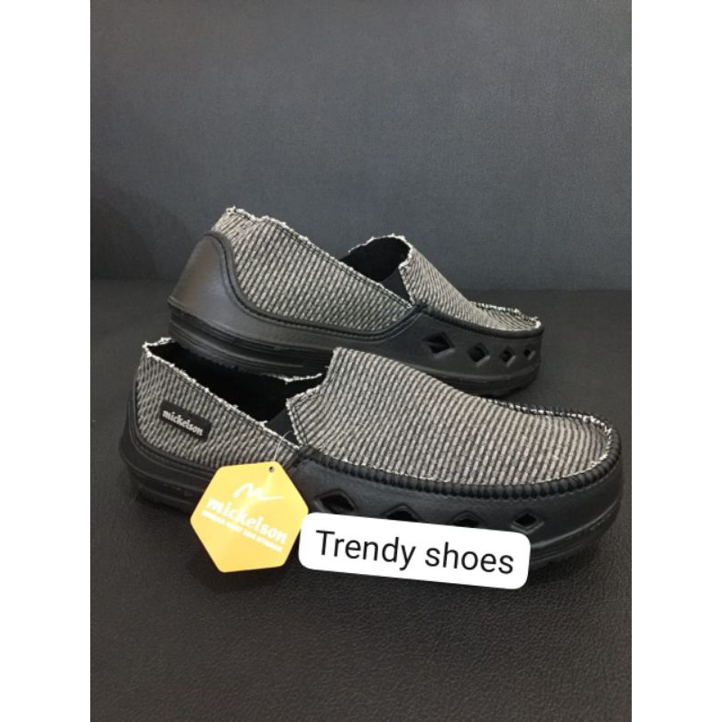 Sepatu karung//goni//slip on  casual Pria Dewasa  MICKELSON  ORIGINAL