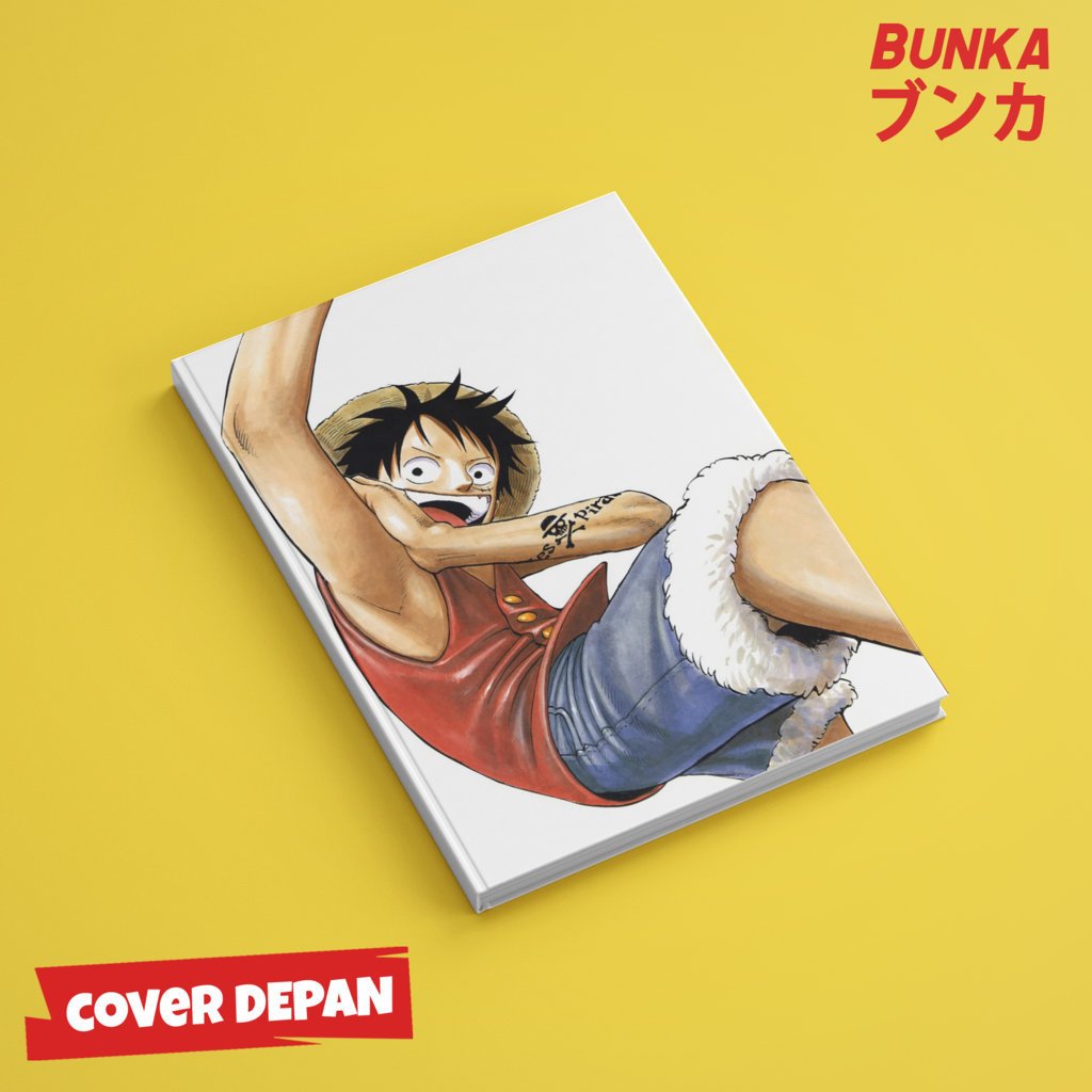 

Note Book Aesthetic Anime One Piece Monkey D Luffy East Blue Hardcover A5 Buku Tulis Catatan Notes Agenda Planner Jurnal vintage buku catatan story book kado anniversary valentine cowok cewek murah