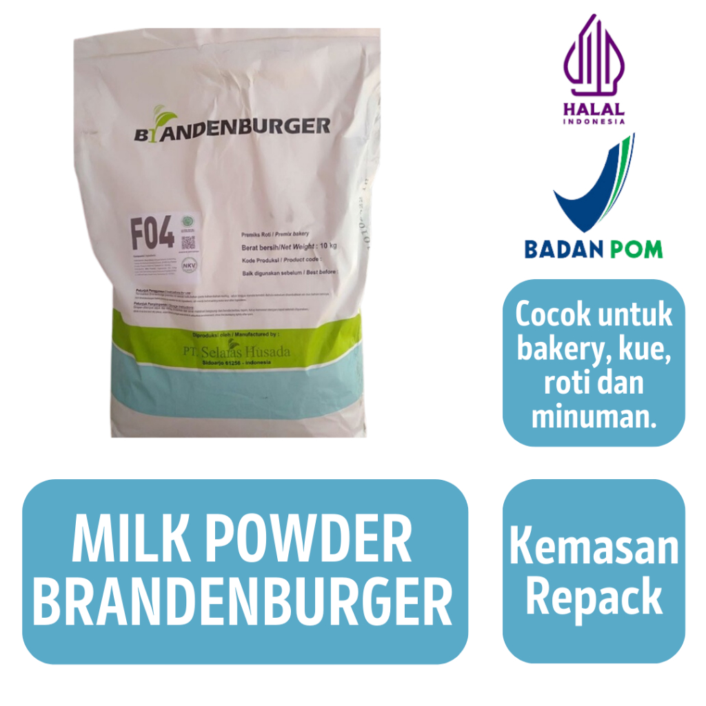 

Brandenburger Susu Bubuk | Skim Milk Powder Kemasan Repack