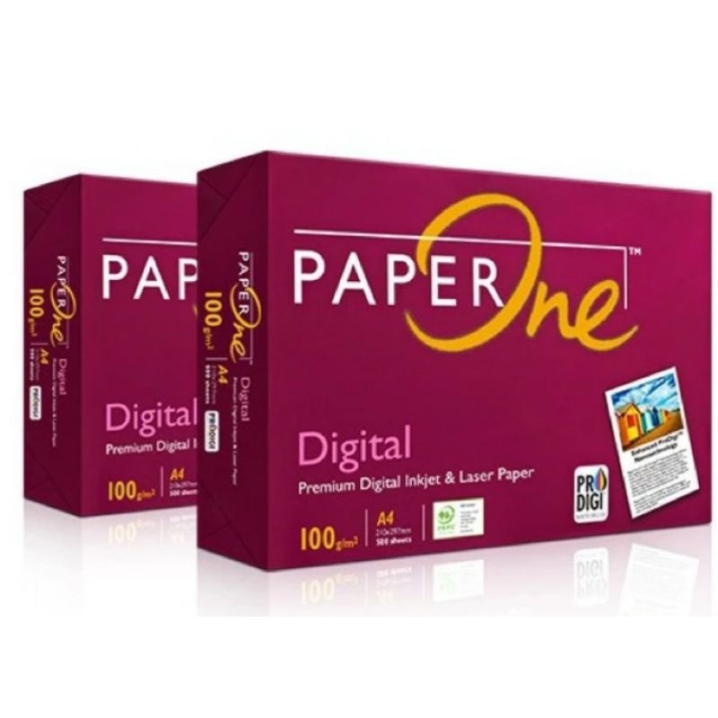

kertas HVS A4 100 gr paper one 1 rim