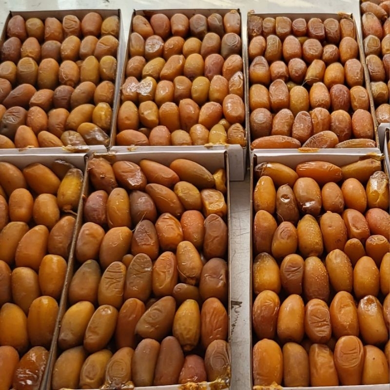 

Buah kurma ruthob libya 1kg frozen ternikmat fresh original matang manis