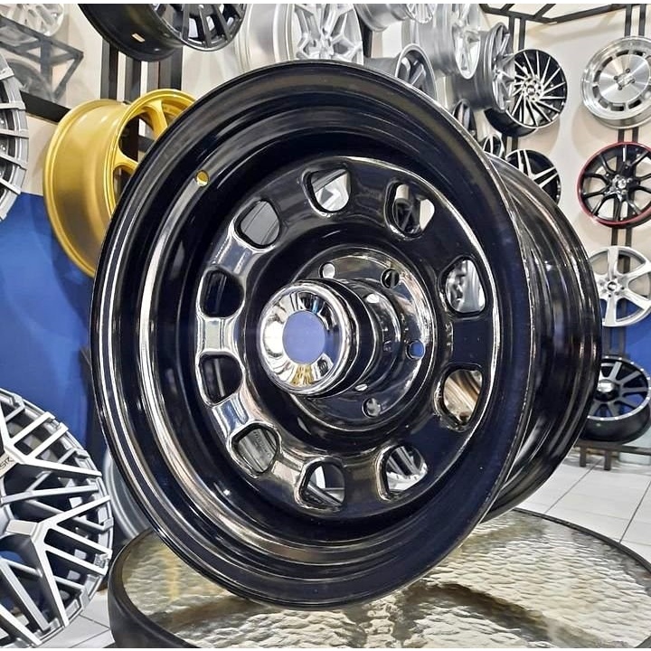 Velg Mobil R15 Daytona R15 Lebar 8 Untuk Jimny Escudo Sidekick Feroza - Hsr Mokupo