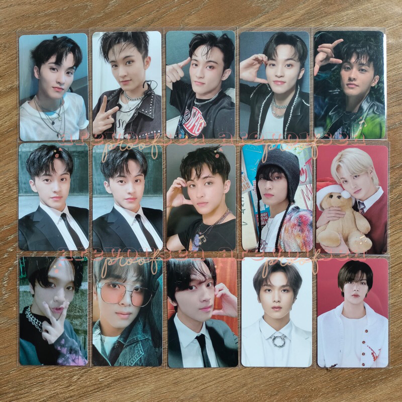 WTS PC PHOTOCARD MARK STARCHATTING ISTJ MARK METAL KAOS PUTIH SOUNWAVE EVERLINE KMS WITMUU ALUCARD K