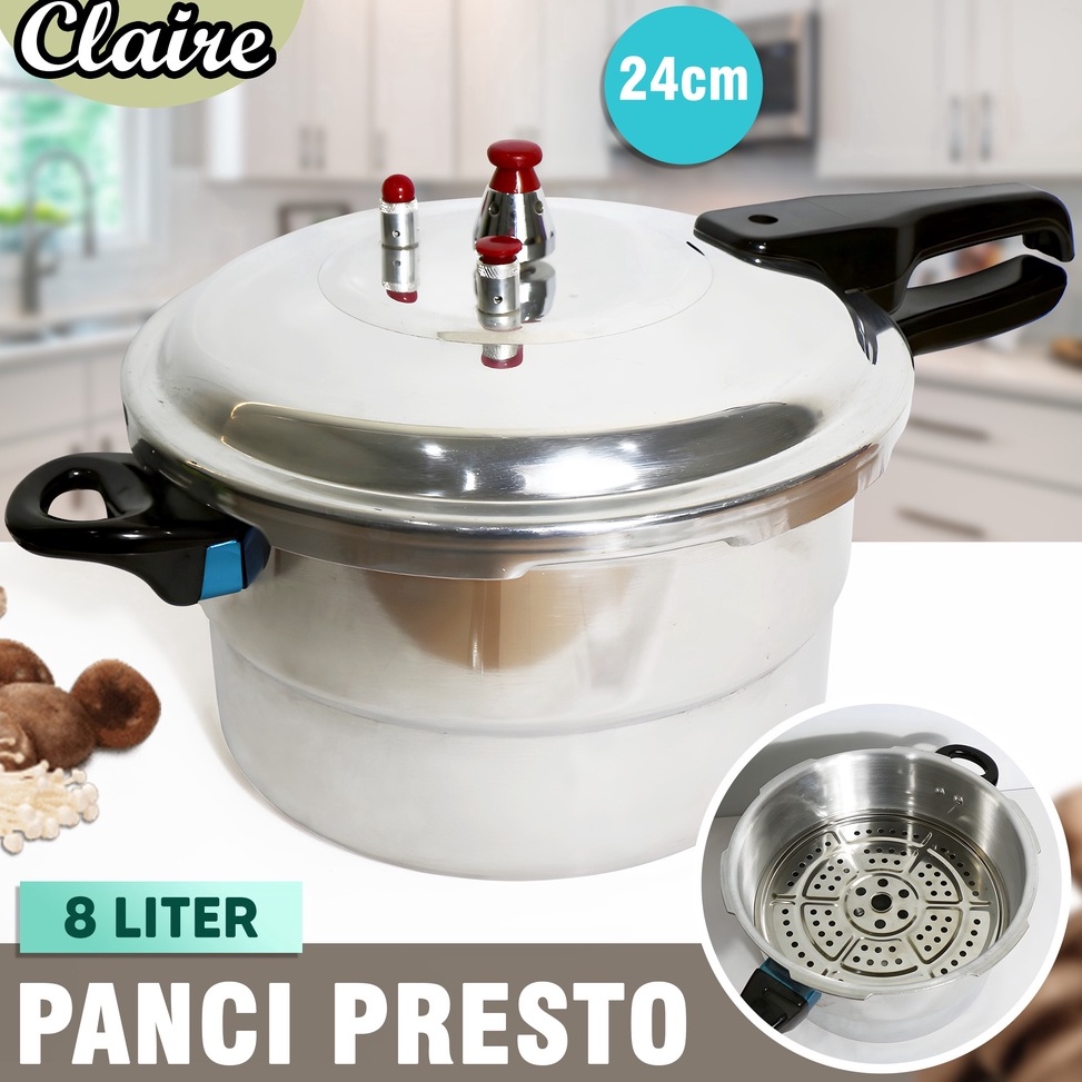 Best Produk Claireco PANCI PRESTO OMICKO  PANCI PRESTO ALUMUNIUM  PANCI PRESTO BANYAK UKURAN y Promo