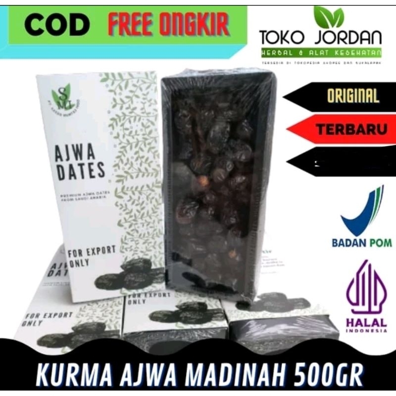 

Kurma ajwa medina EXP 2026 kurma AJWA MADINAH ORIGINAL