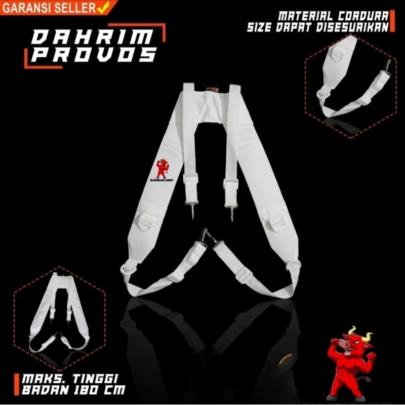 DAHRIM PROVOS TNI POLRI / DAHRIM HITAM / DAHRIM PUTIH
