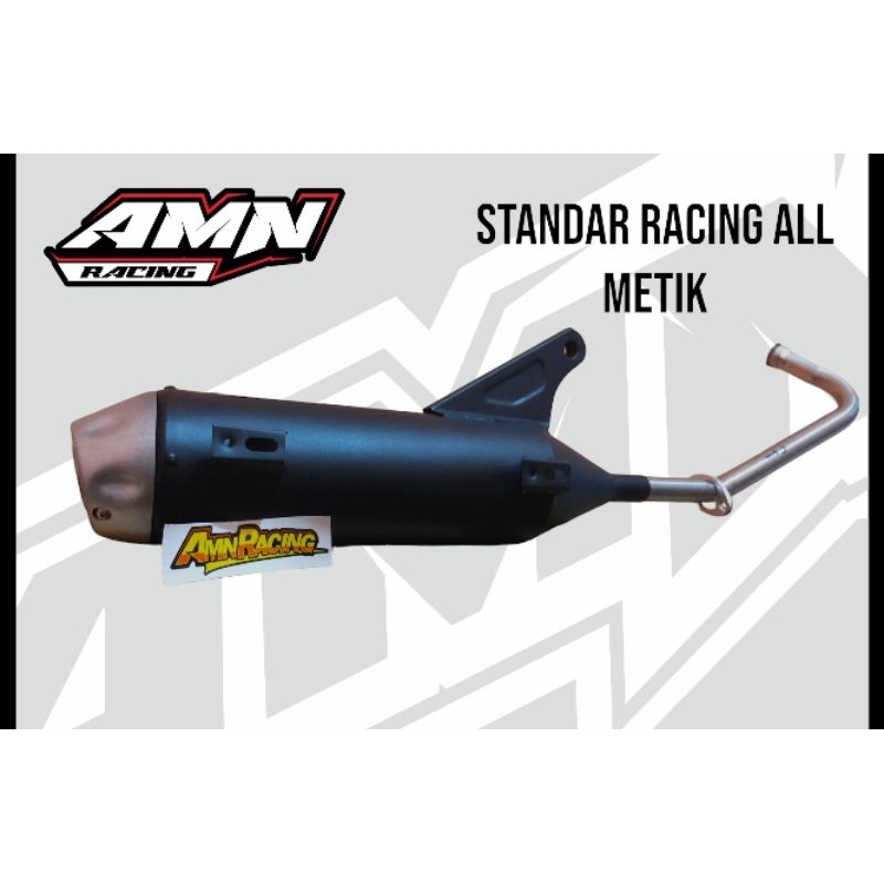 knalpot model tzm original amn racing untuk motor beat , Scoopy,vario125/150 nmax,pcx,aerox dll