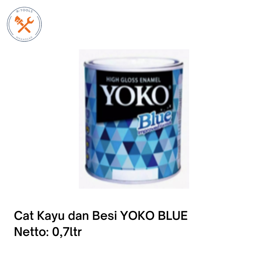 Yoko Blue Cat Kayu dan besi