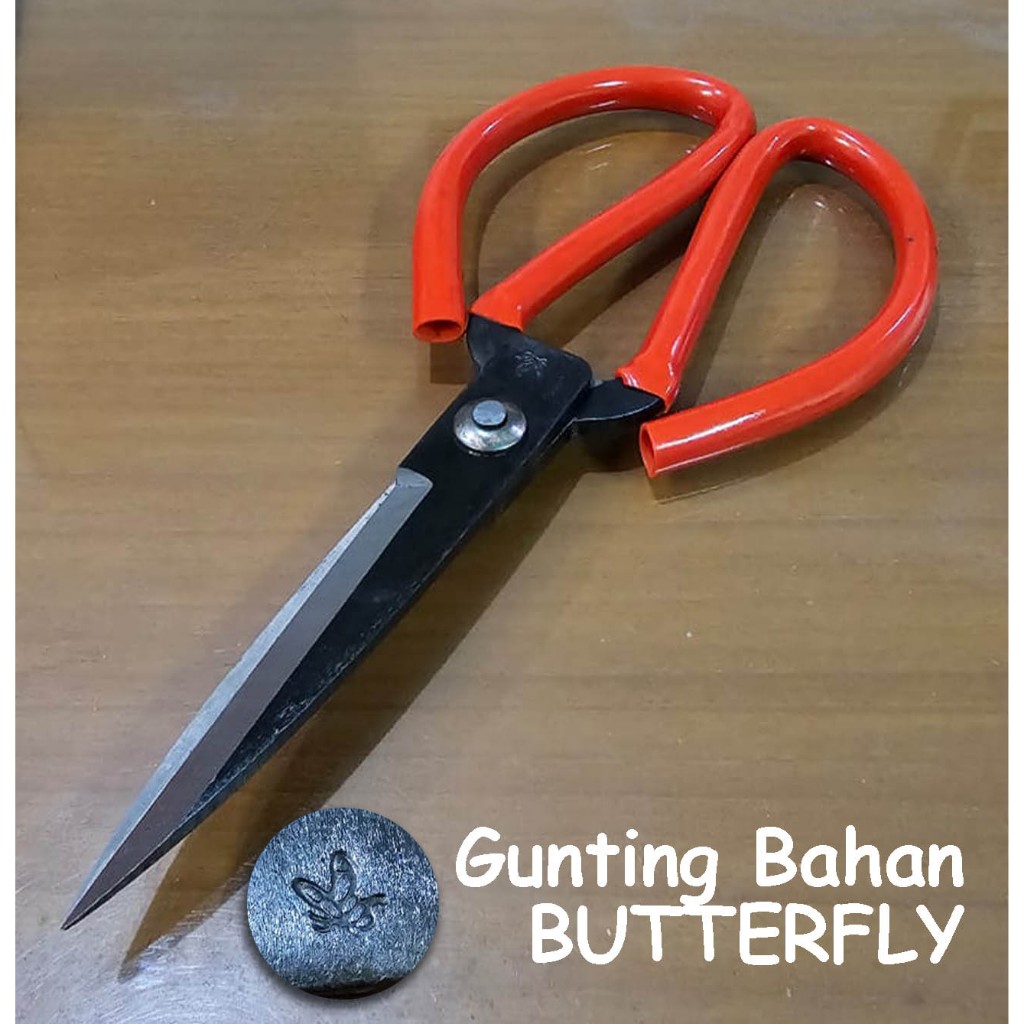 

Gunting Bahan / Karpet / Kodok / Kain merek Butterfly