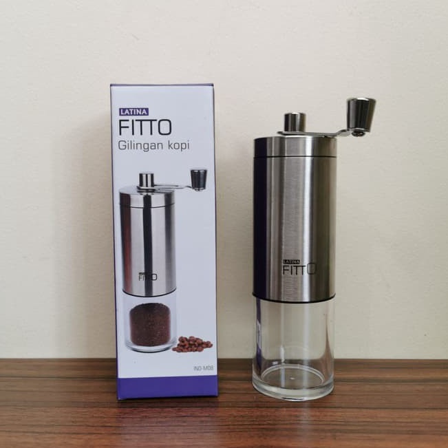 Latina Fitto Mini Manual Coffee Grinder Penggiling Kopi grinder Kopi Handy coffee Grinder Kopi h Spe
