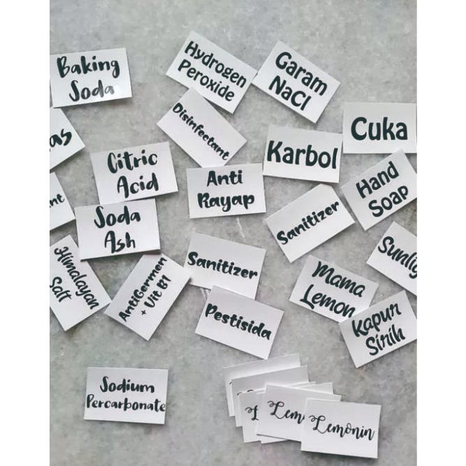 

CUSTOM UKURAN STIKER TRANSPARAN
