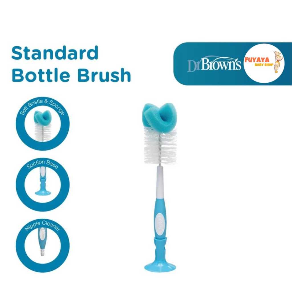 Dr Browns Standard Bottle Brush / Sikat Botol Susu Bayi Dr Brown / Pembersih Botol Bayi / Sikat Boto