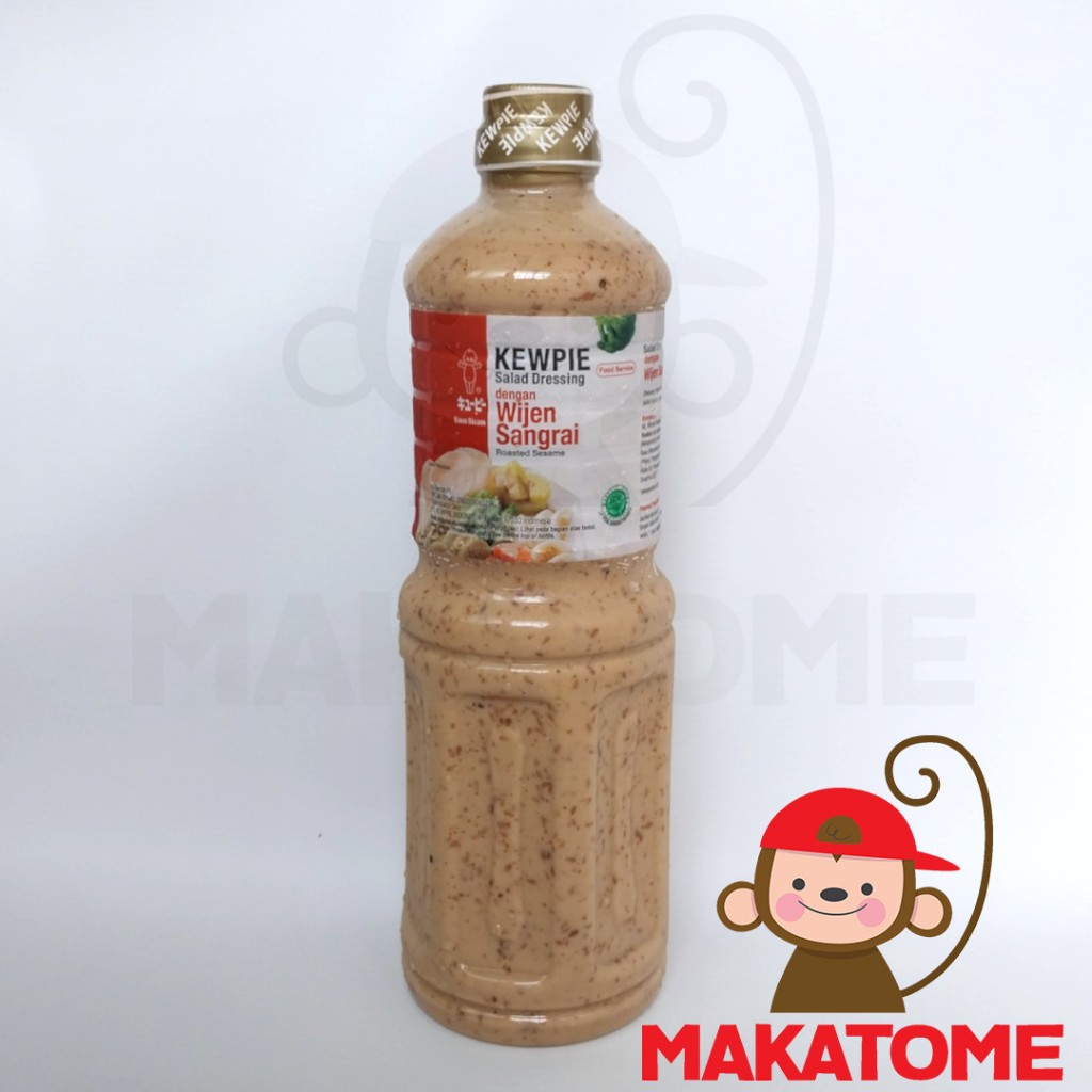 

Kewpie salad dressing roasted sesame 1 lt 1L Liter wijen sangrai saus