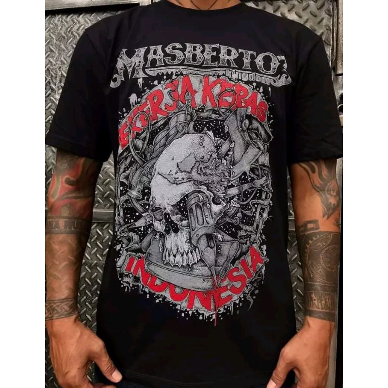 Kaos Masberto New Pekerja Keras Original