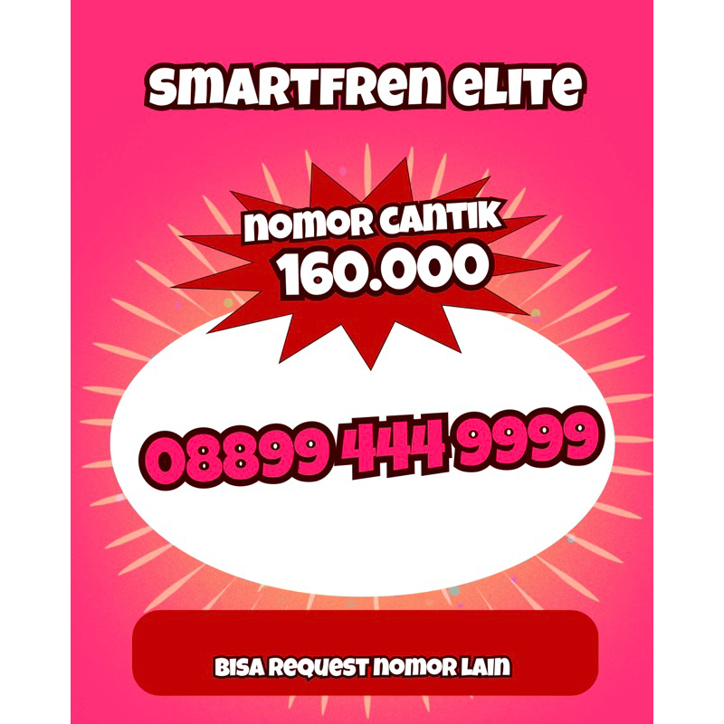 smartfren elite nomor cantik