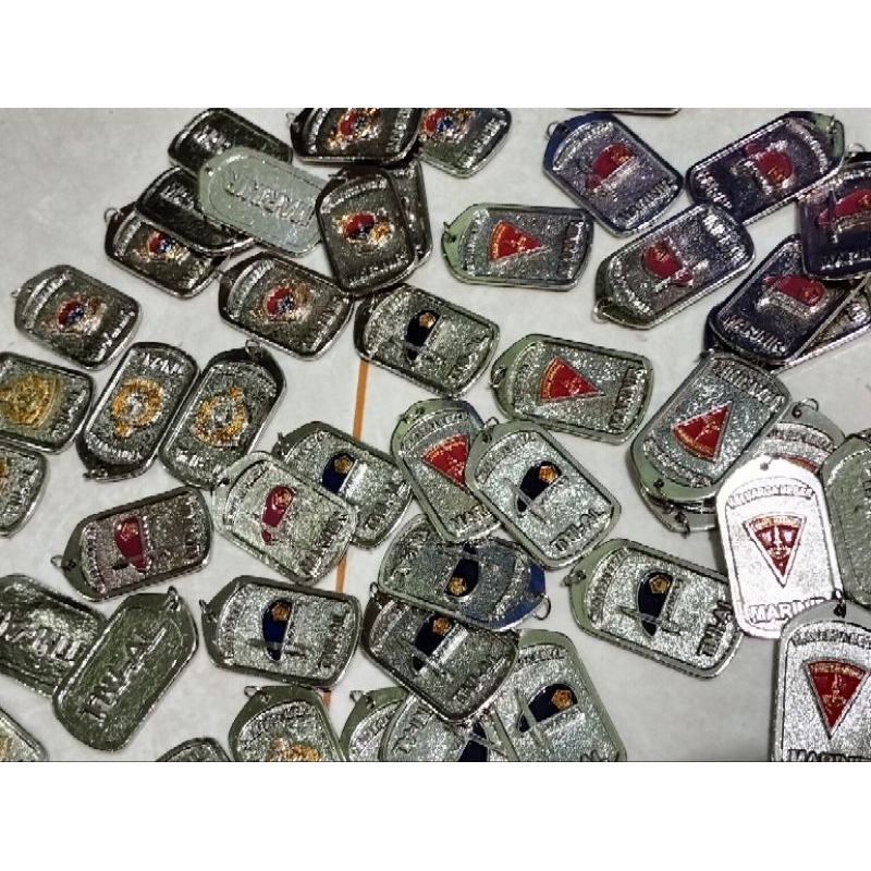 asesoris gandolan kalung marinir/ tni al