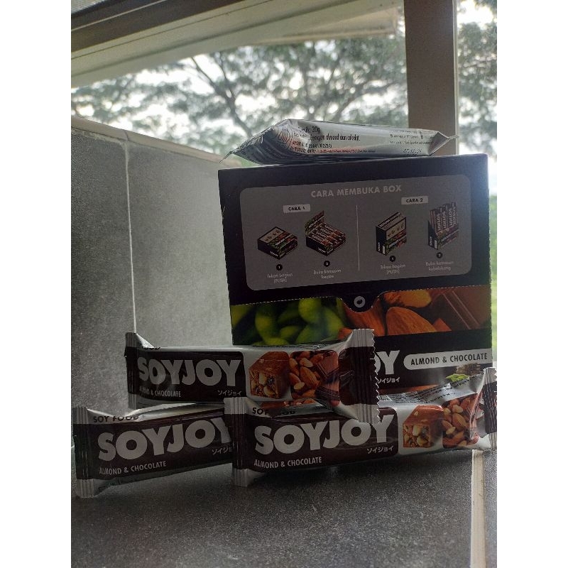 

SOYJOY CHOCOLATE ALMOND 30g per pcs