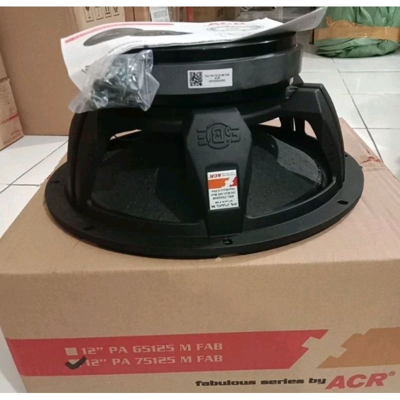 Speaker ACR 12" PA 75125 M FABULOUS SERIES speaker 12 inch fabolus