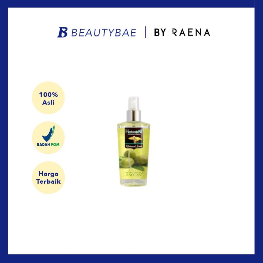 Herborist Natural Body Scent Parfum Romantic Zaitun | 120ml