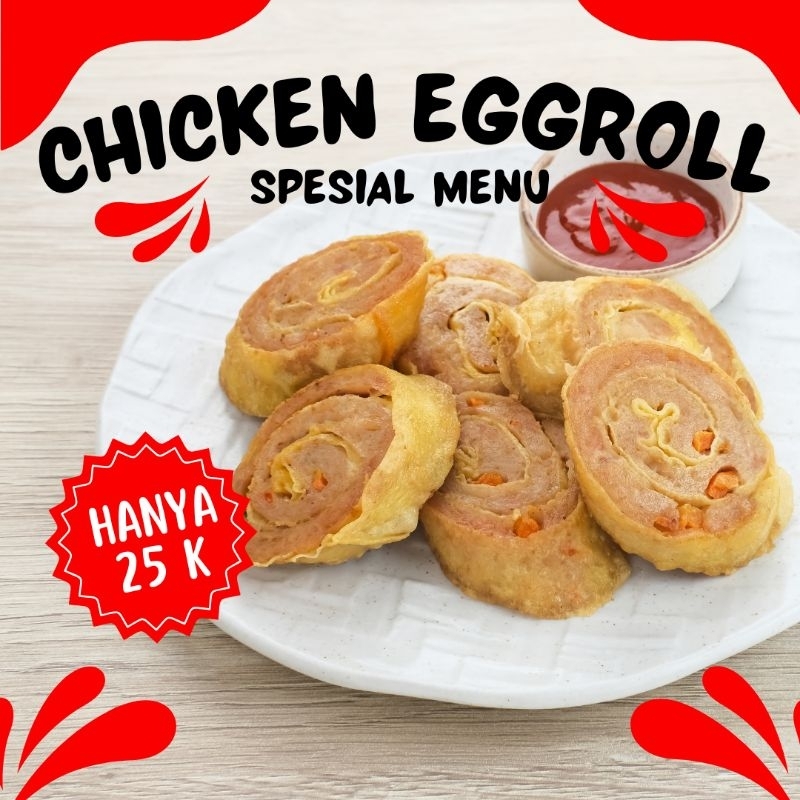 

Chicken EGGROLL (isi 2 lonjor)