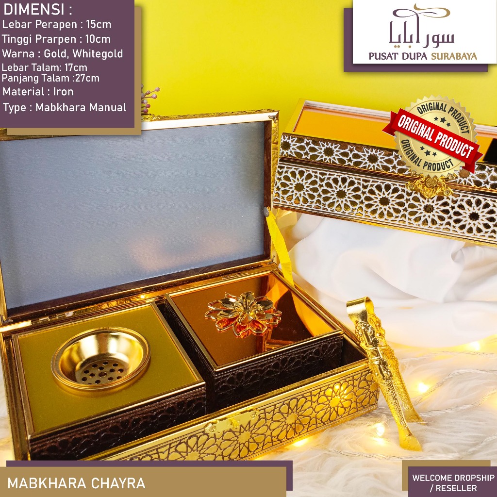 Mabkhara Dupa /Tempat Dupa Classic/set/tempat dupa/Chayra