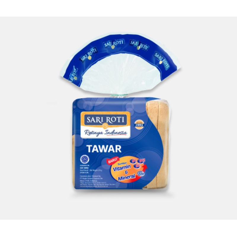 

Roti Tawar Spesial Sari Roti 370g