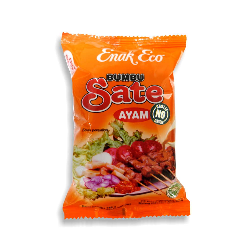 

BUMBU SATE AYAM VEGAN ENAK ECO