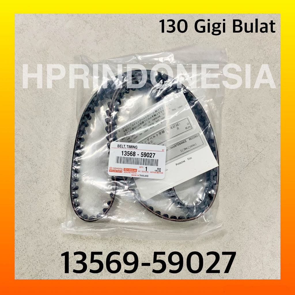 Timing Belt Sabuk 13568-59027 Toyota Hilux LN51 LN56 LN65 1984-1998