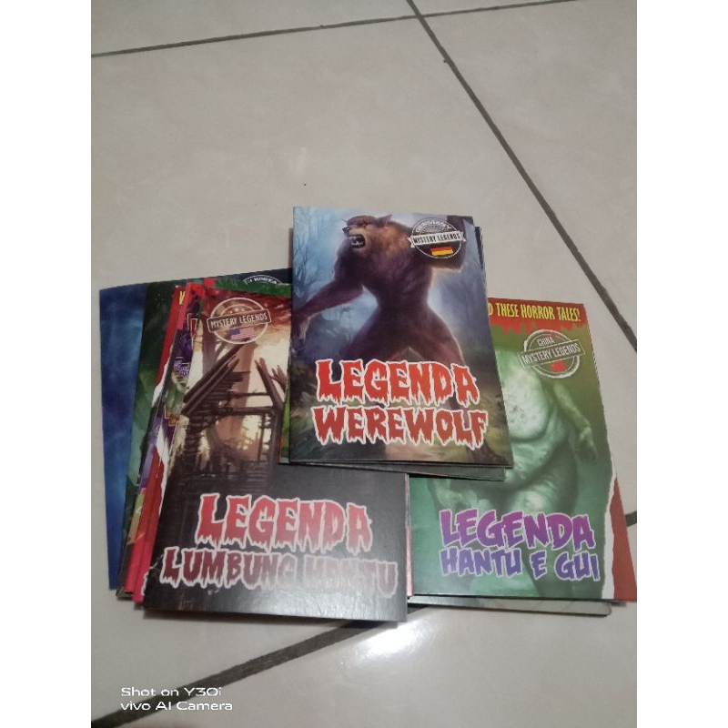 20PCS KOMIK LEGENDA HANTU BESAR MIX(10x16)