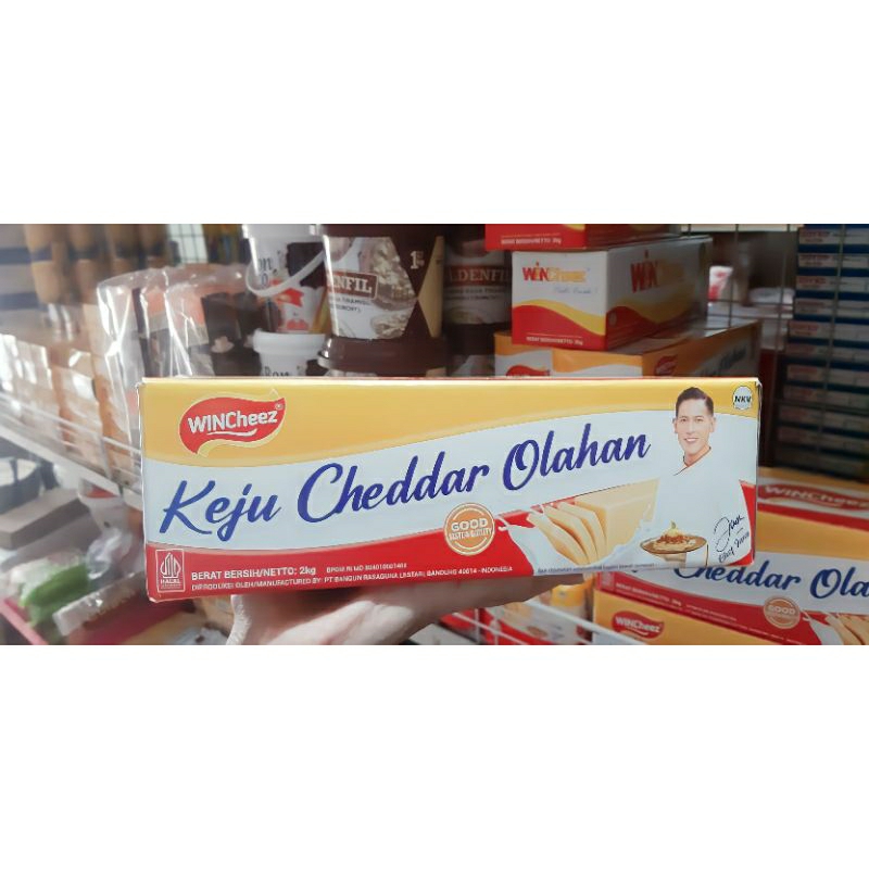 

Keju Wincheez Cheddar Regular 2kg